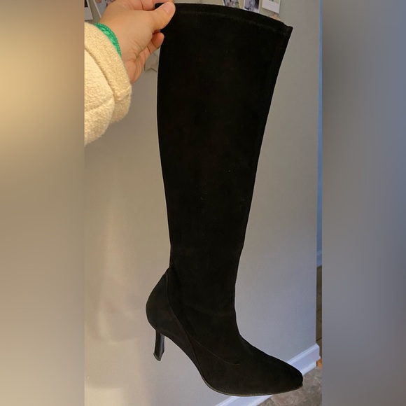STUART WEITZMAN knee high suede boots - Picture 3 of 4